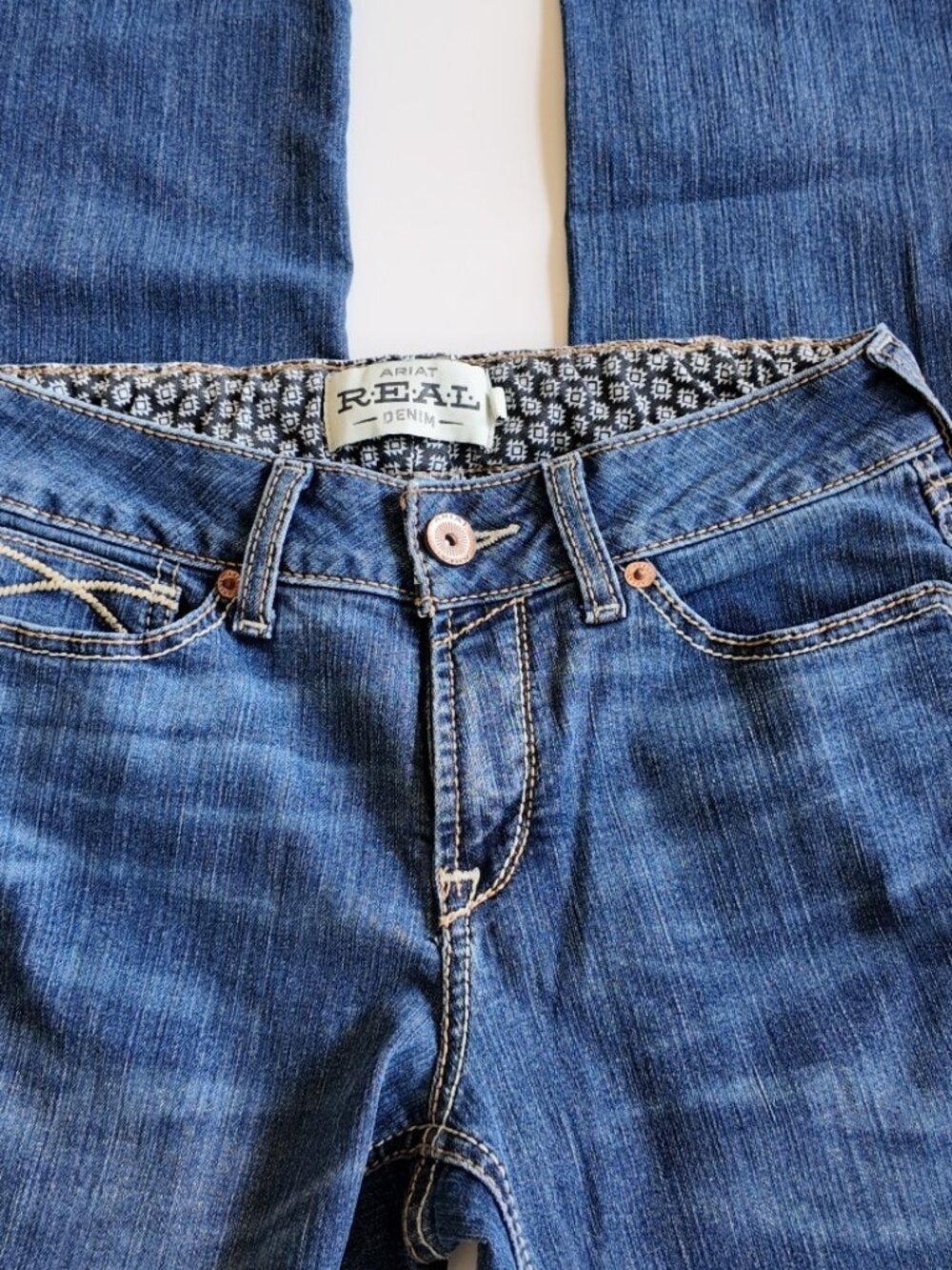 ARIAT denim jeans women's size 29 regular western cowboy